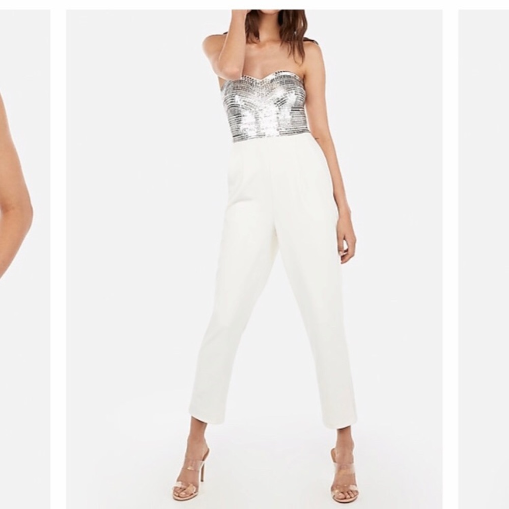 Strapless Sweetheart Jumpsuit